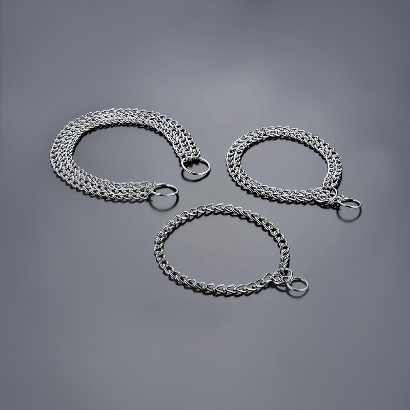 SL201 Collar de cadena semiestrangulador simple/doble/triple